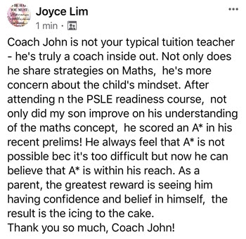 Original parent or student feedback 5
