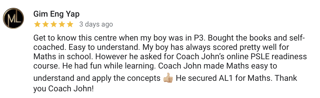 Original parent or student feedback 12