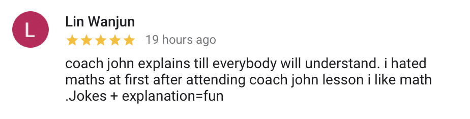 Original parent or student feedback 10
