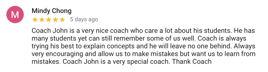Original parent or student feedback 15