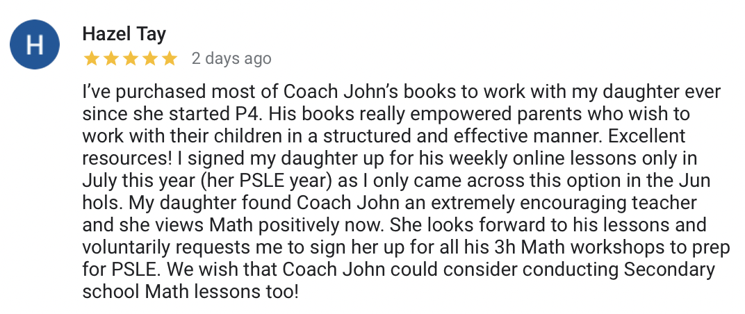 Original parent or student feedback 13